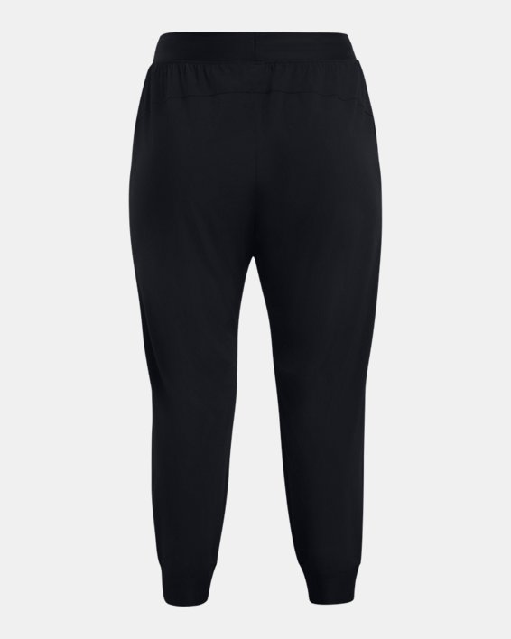 UA ArmourSport Hose mit hohem Bund aus Webstoff für Damen, Black, pdpMainDesktop image number 5